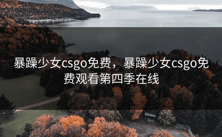 暴躁少女csgo免费，暴躁少女csgo免费观看第四季在线